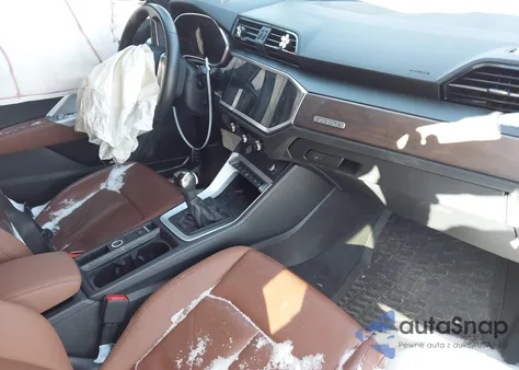 2020 Audi Q3 Prestige 45 Tfsi S Line Quattro Tiptronic z USA, uszkodzony, nr VIN WA1FECF32L1111687